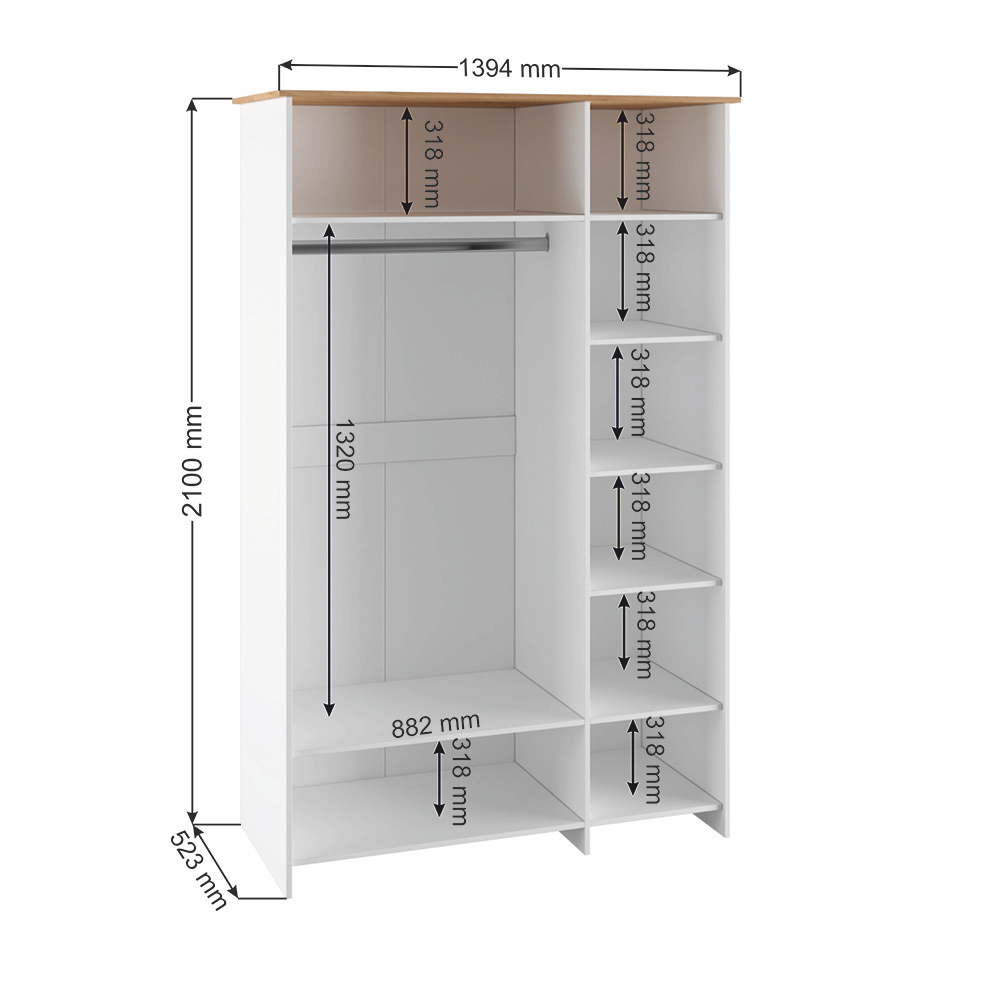 Шкаф 3Д Теодора