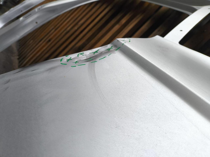 Крыло заднее левое Skoda Karoq (2017-н.в.)