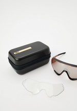 Спортивные очки 100% Glendale / Matte Translucent Brown Fade / HiPER Silver Mirror Lens