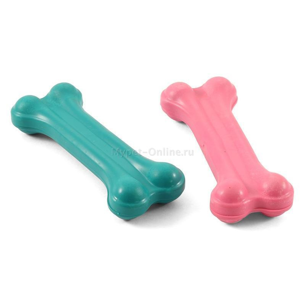 Игрушка для собак из резины "Кость литая №2", 95мм, (уп.2шт), Gamma