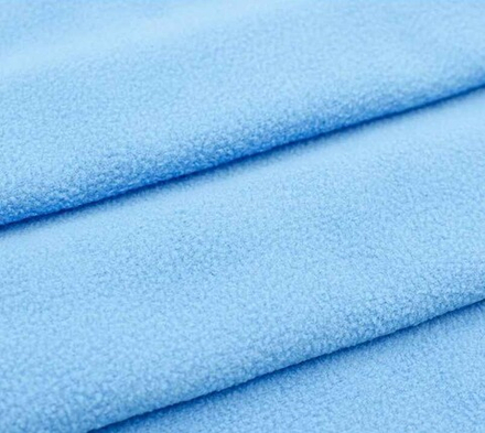 Трикотаж Флис 180 (45 х 50 см, 50 х 50 см +- 2см) цвет синий (10216120/150317/0014961, Китай)