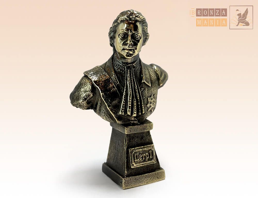 фигурка бюст Петр 1 большой