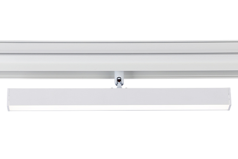 Светильник светодиодный трековый для шинопровода Magnetic GL4200 WH белый IP20 12W 4200K 48V 605*22*45