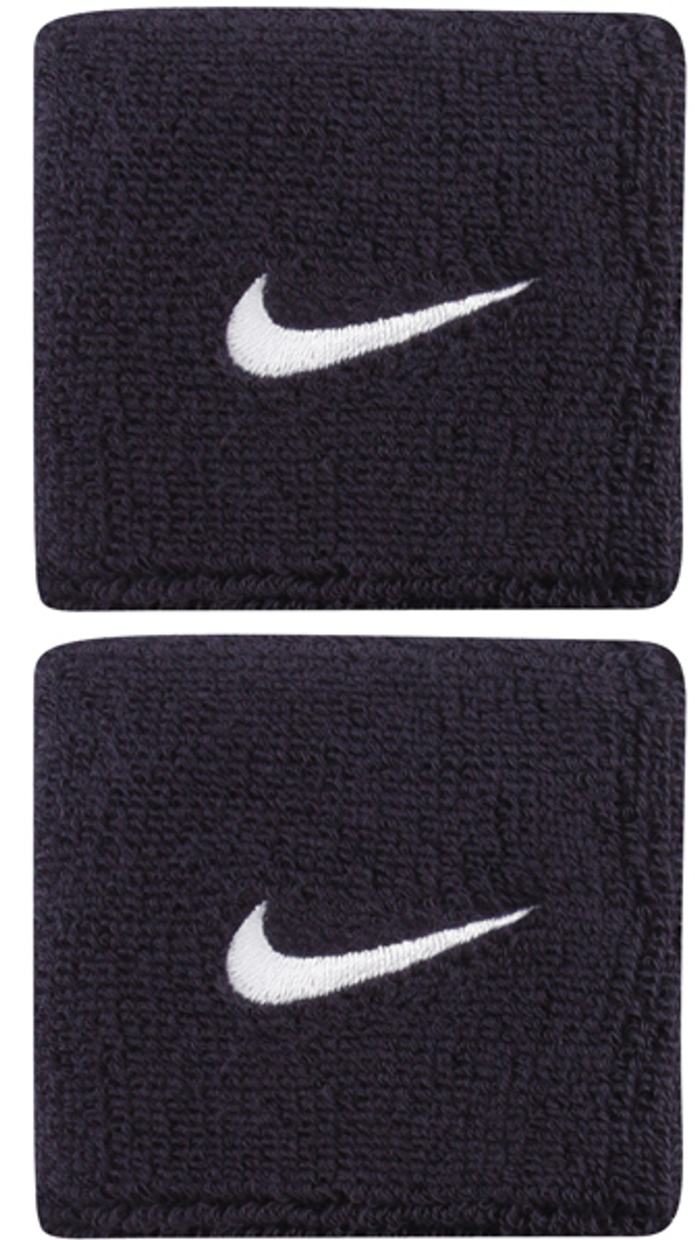 Теннисные напульсники Nike Swoosh Wristbands - Black