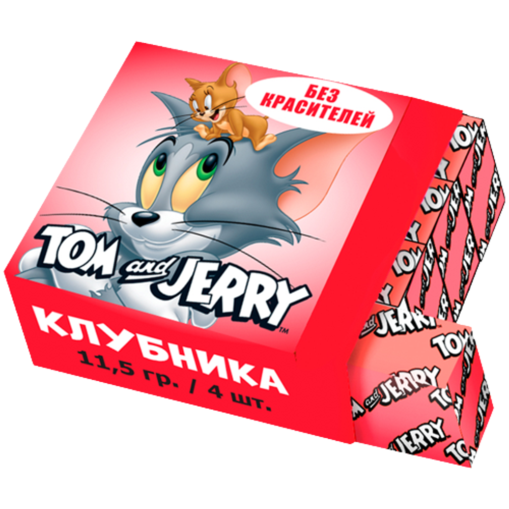 Жевательные конфеты Tom and Jerry в ассортименте купить по цене 30 руб в  интернет-магазине комиксов Geek Trip