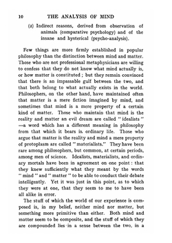 The Analysis of Mind | Russell Bertrand; Muirhead John H