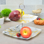 Фруктовница 2-х ярусная "Lavenir" 19,5*19,5/24*24см (00110750)