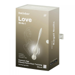 Белые вагинальные шарики Satisfyer Love Birds 1
