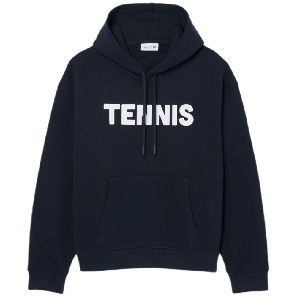 Теннисная футболка Lacoste Tennis Print - black