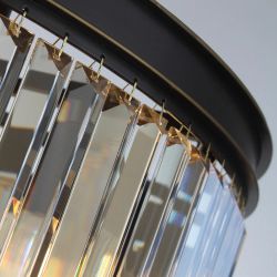 Citilux Мартин CL332142 Люстра хрустальная подвесная Шампань