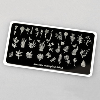 Swanky Stamping Пластина для стемпинга 042