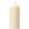 Свеча декоративная молочно-белого цвета из коллекции edge, 16,5 см