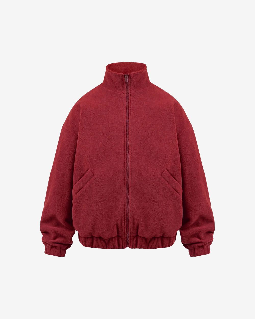 Куртка Called a Garment Флисовая FCF Logo Jacketvol.2 вишневая