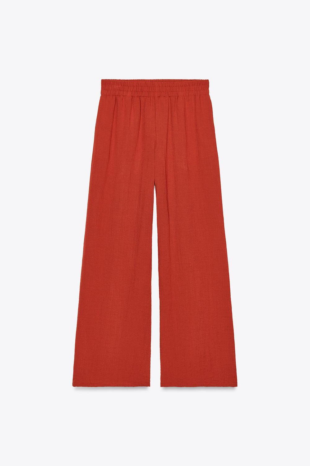 Брюки wide-leg в стиле рустик