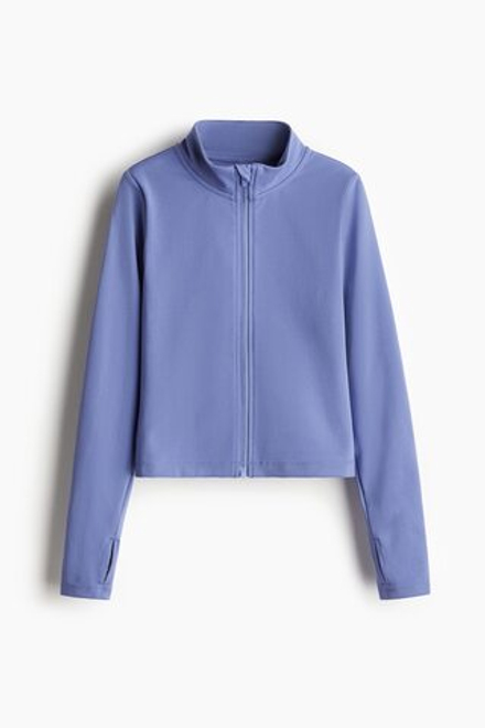 H&M Спортивная куртка SoftMove, светло-голубой