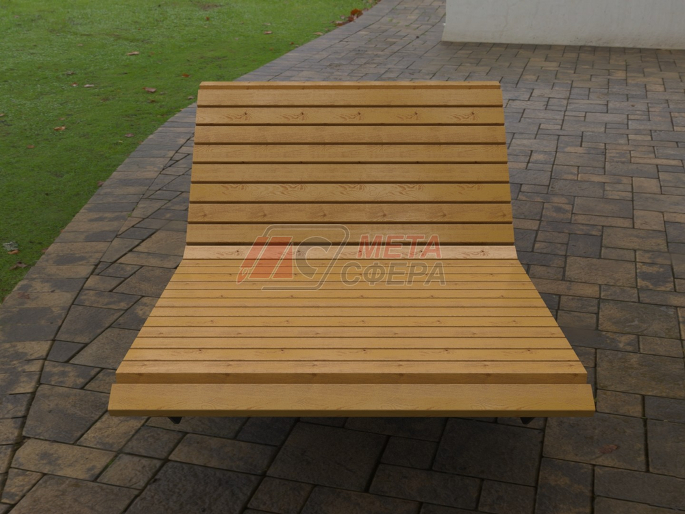 Лежак Promenade широкий