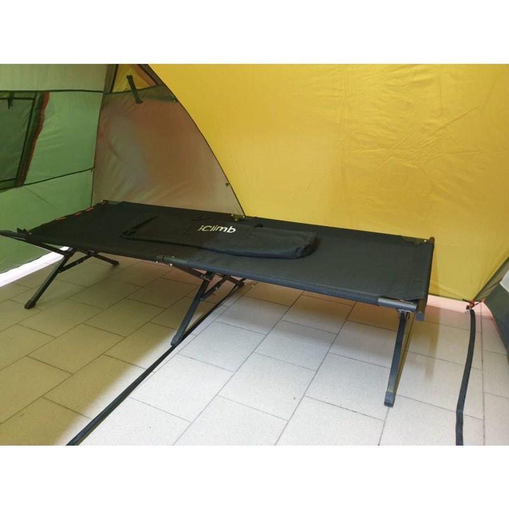 Раскладушка туристическая MIR-0932/Черная