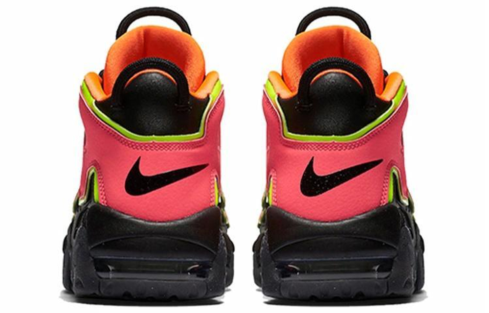 Кроссовки Nike Air More Uptempo Hot Punch Air (Женская размерная сетка)