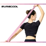 Резинка для фитнеса и растяжки TD-806, нагрузка 6 кг, розовый