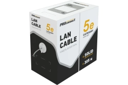 Кабель PROconnect витая пара FTP 4PR 24AWG, CCA, CAT5e, бухта 305 м 01-0142-3