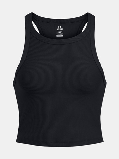 Майка женская Under Armour Meridian Rib Crop Tank-BLK