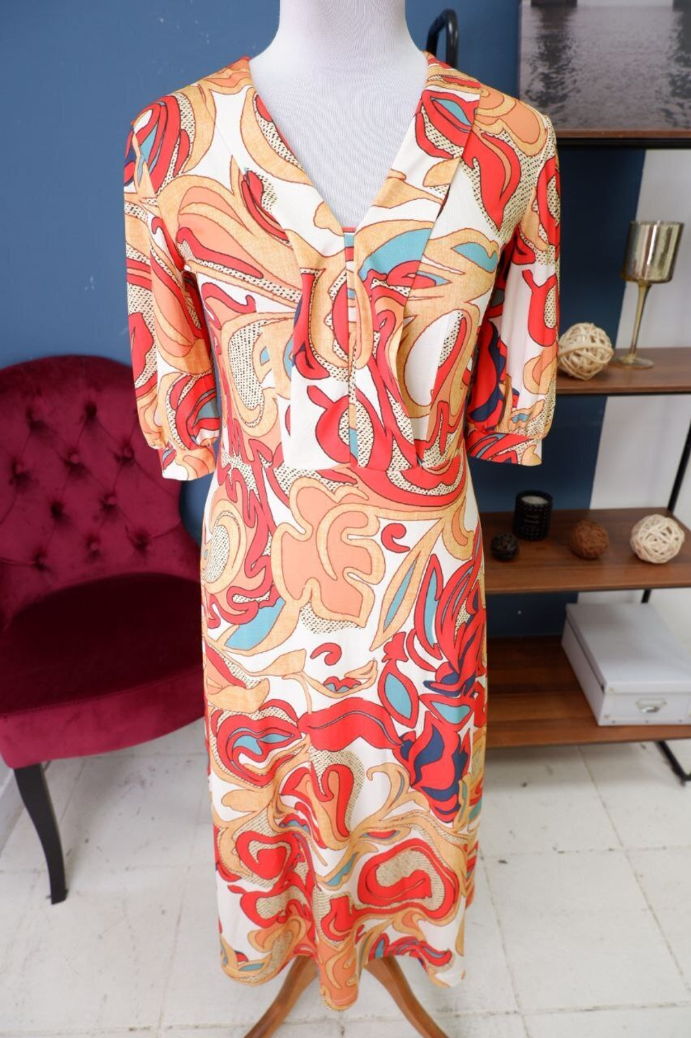 Платье Vito яркое 38 размер, новое