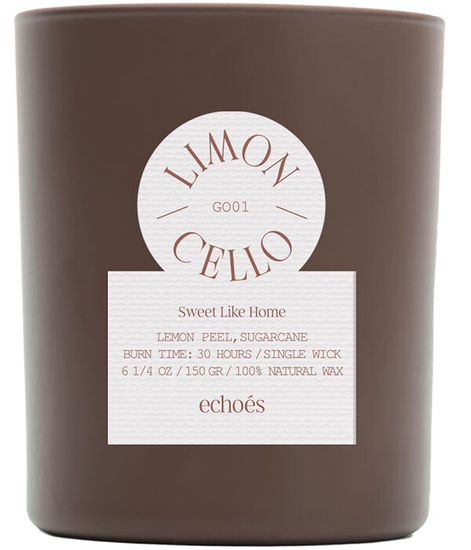 Limoncello, свеча Sweet like home collection, Echoes