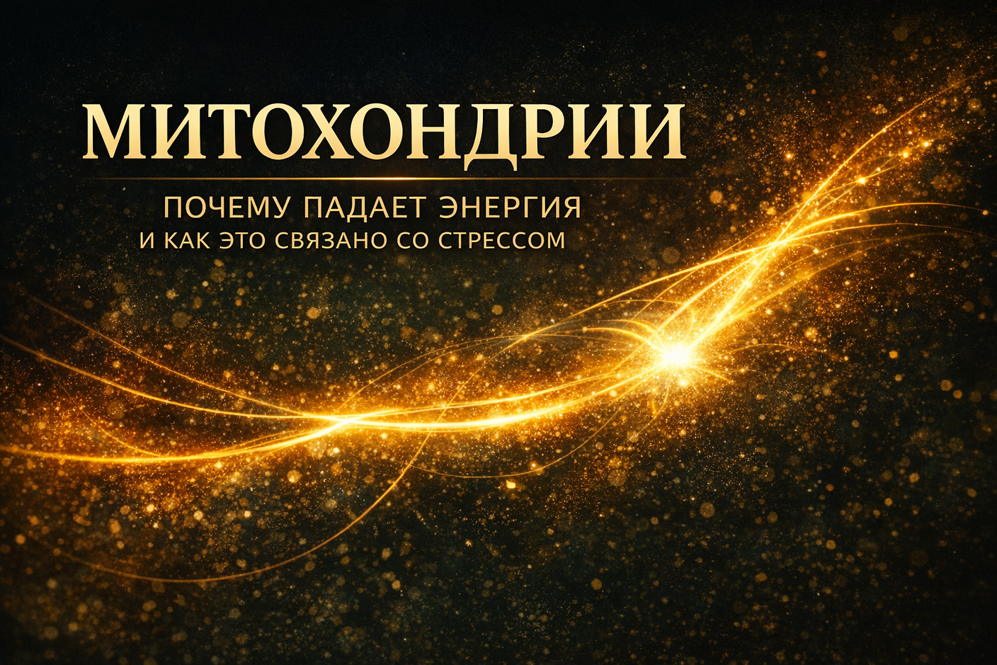 Митохондрии: как они влияют на энергию и состояние организма