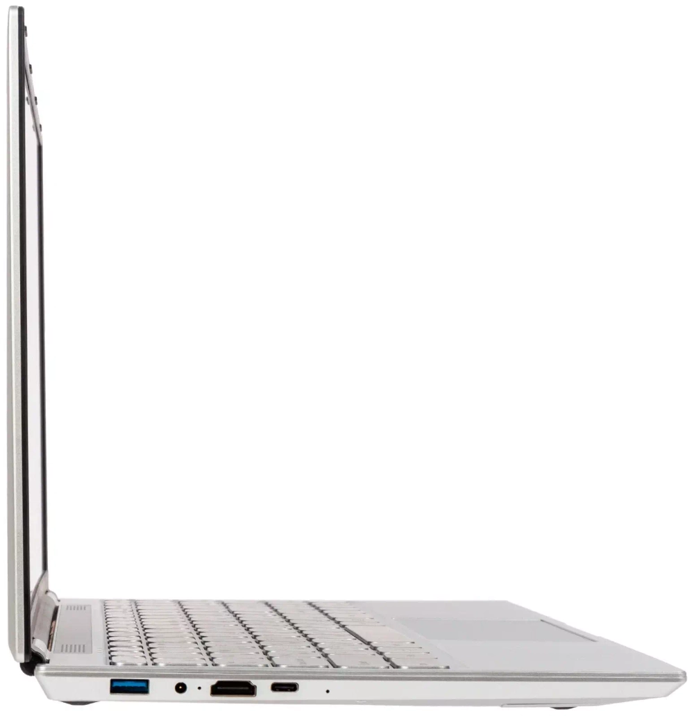 Ноутбук 15,6" Hiper WorkBook N1567RH Core i3 10110U/8Gb/256Gb SSD/15.6" FullHD/DOS Серебристый (TY410AXD)
