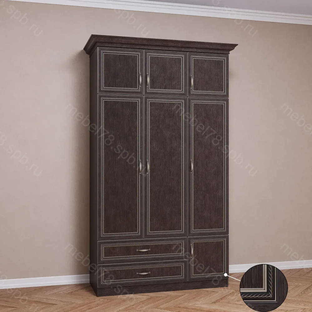 Шкаф распашной с антресолью 3/5