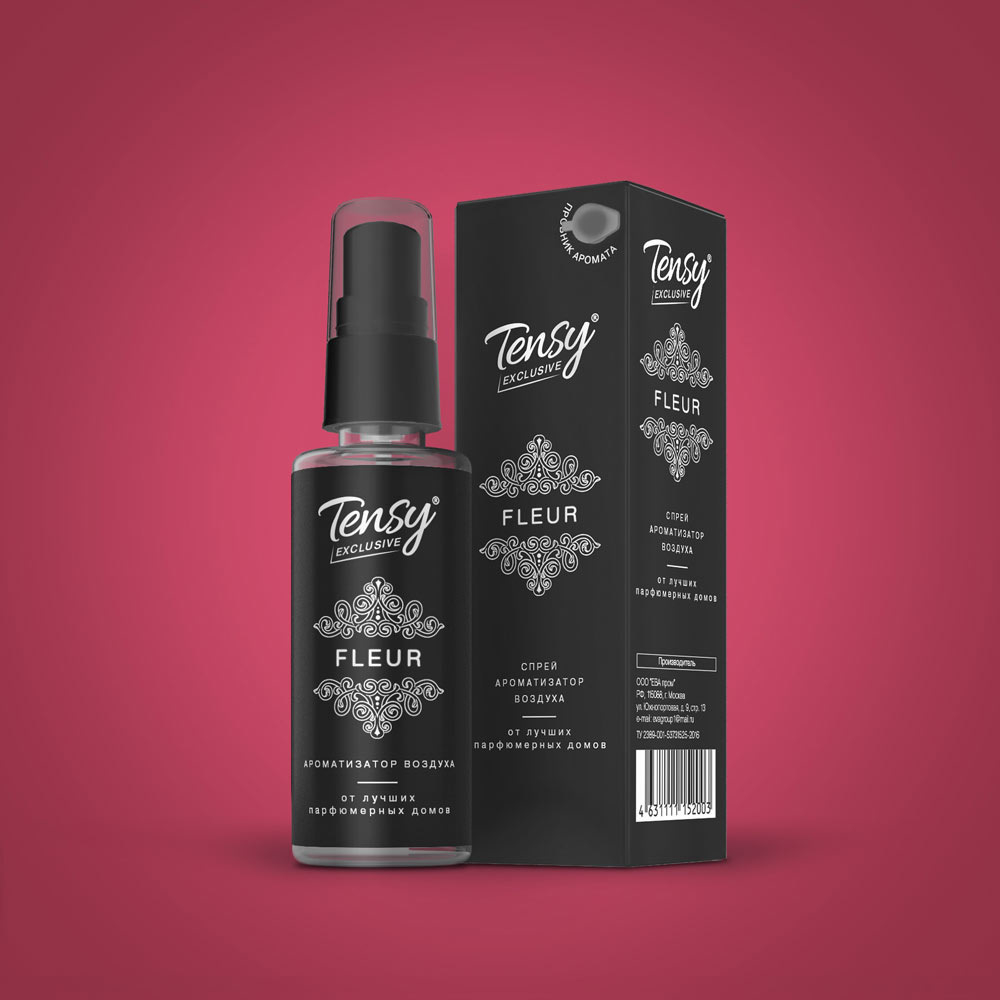 Ароматизатор "Tensy" спрей (эксклюзив) FLEUR (20шт/бл)