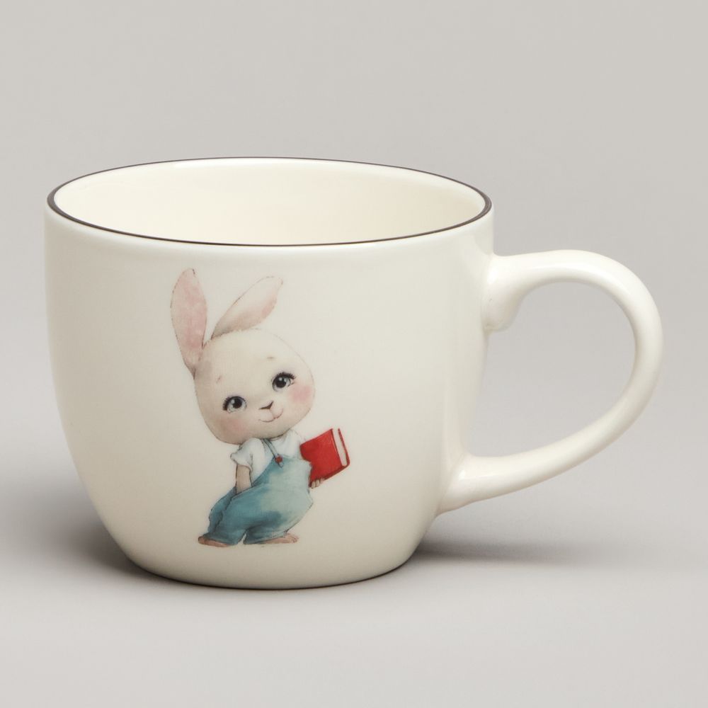 НАБОР ПОСУДЫ LEFARD МОЙ ЗАЙЧИК, 3 ПР.: САЛАТНИК 470МЛ, ТАРЕЛКА 20СМ, КРУЖКА 220МЛ