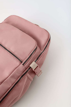 ZARA РЮКЗАК ДОРОЖНЫЙ, РОЗОВЫЙ