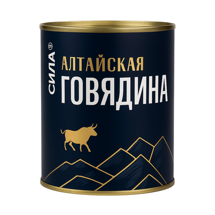 Консерва Алтайская Говядина 340 гр