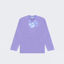 Лонгслив UNIFORM Thermo Minilogo, фиолетов-голубой/белый