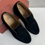 Лоферы Loro Piana с меховой стелькой