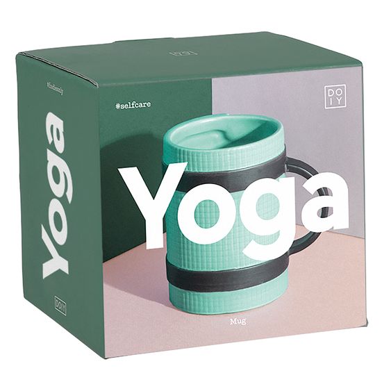 Кружка yoga mug зеленая