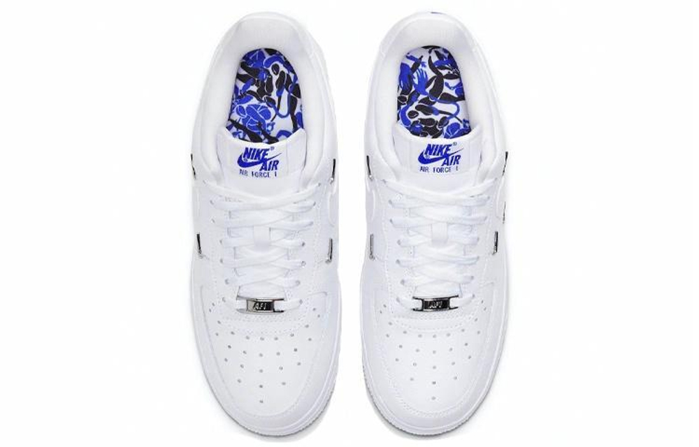Кроссовки Nike Air Force 1 07 Lx "Chrome Luxe" (Женская размерная сетка)