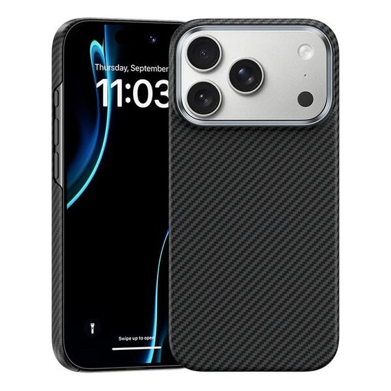 Чехол Benks ArmorAir Case built with Kevlar 600D для iPhone 17 Pro Max 6.9&quot; (C.K.FL.AP.BK.0070) черный (Black)