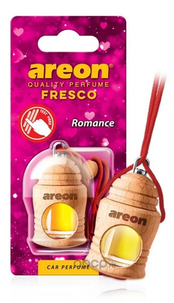 Ароматизатор подвесной  FRESCO  Романтика (AREON)
