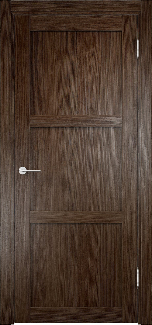 Межкомнатная дверь Баден 01 ДГ / Цвет Дуб табак / Двери Верда