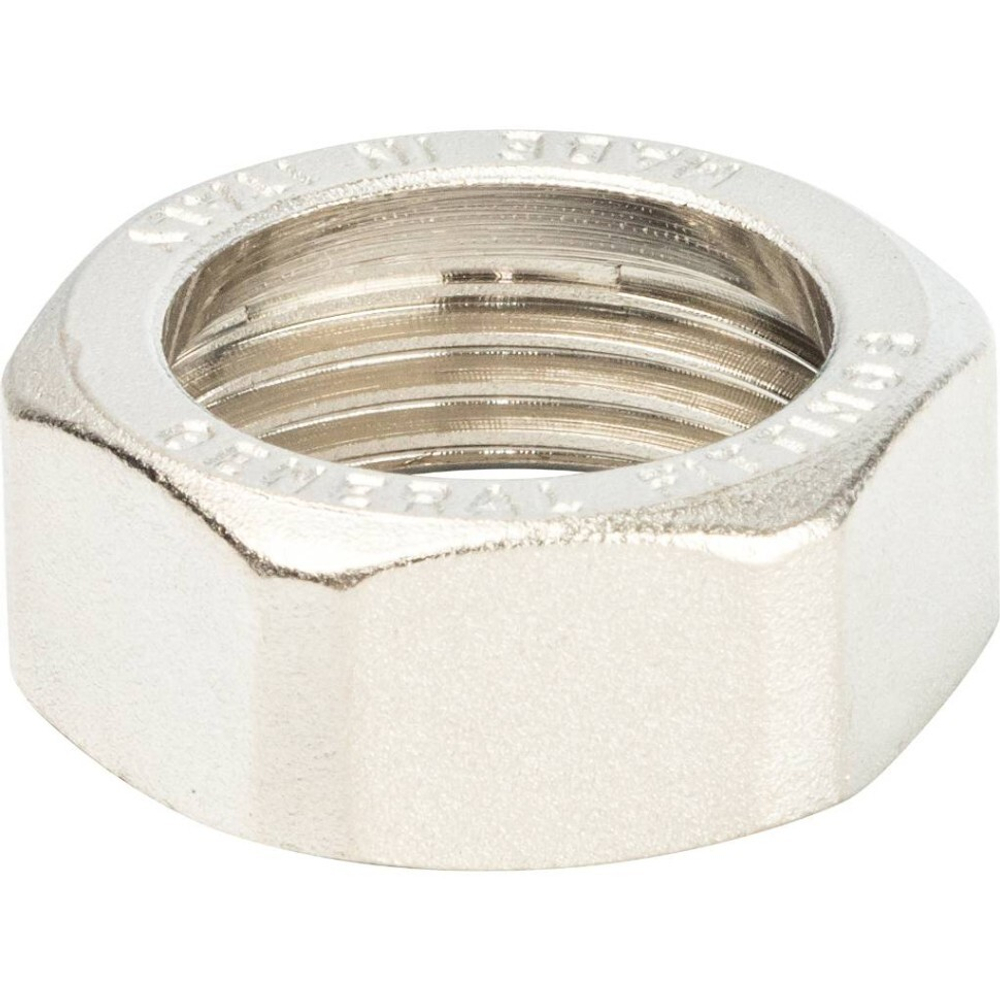 Разъемное соединение американка ВН никелированное, уплотнение под гайкой o-ring кольцо 3/4 STOUT