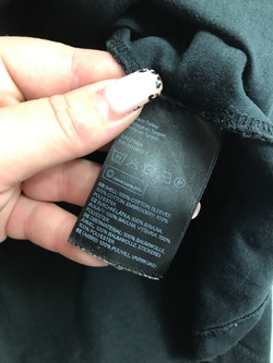 Футболка H&M с красивыми рукавчиками, маркировка ХS, визуально на 42 размер