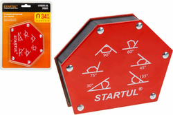 Угольник магнитный для сварки 34 кг STARTUL ST8540-34