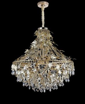 Подвесная люстра 30*Е14 LE3043/860 GD золото Milena Leon