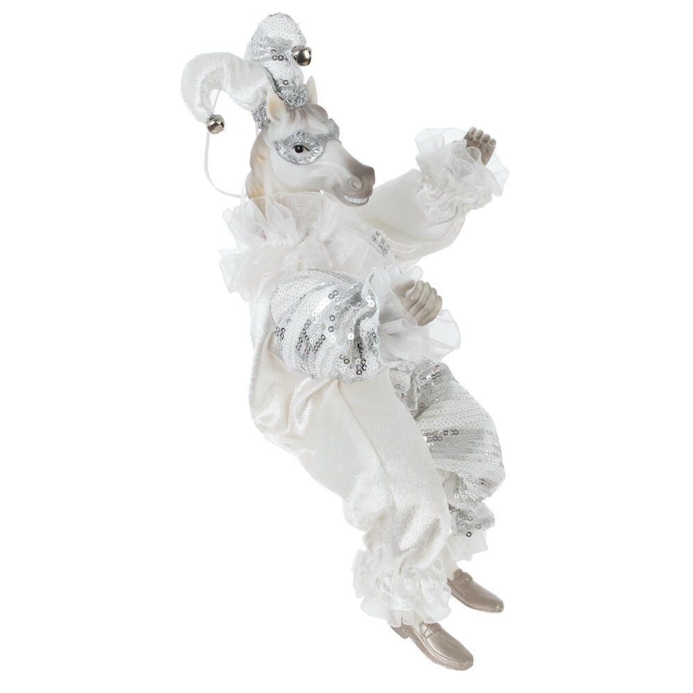 GAEM Игрушка набивная подвес "Лошадь-клоун", L15 W9 H37/24 см