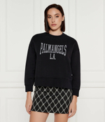 Худые COLLEGE CLASSIC CREW Palm Angels - черный(PWBA017F 24FLE001)