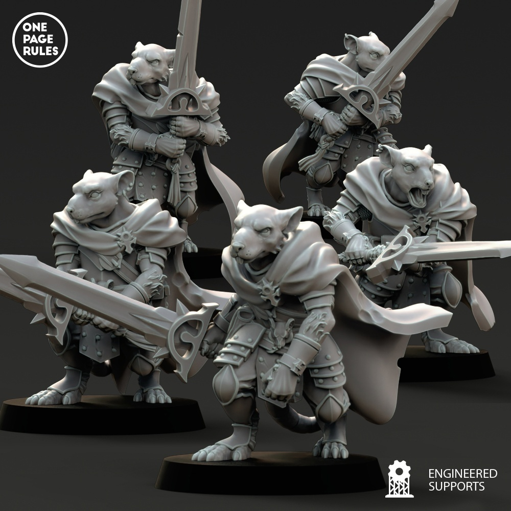 Skaven Verminlords Swords