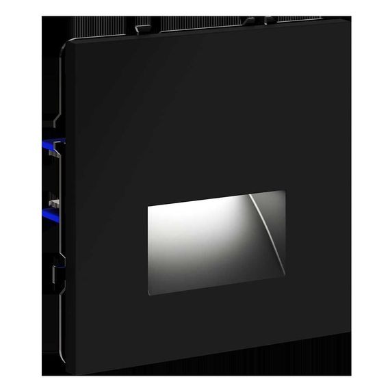 Подсветка светодиодная встраиваемая Voltum S70, (черный матовый) VLS070608