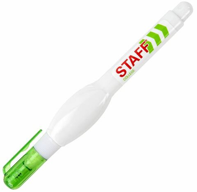 Ручка-корректор STAFF "College", 7 мл, металлический наконечник, 226816